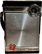 Radio Silvertone Model 42051 mini-transistor colore nero-black