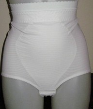 GUAINA panciera POST PARTO vita alta CONTENITIVA bianco da S A XL dopo parto