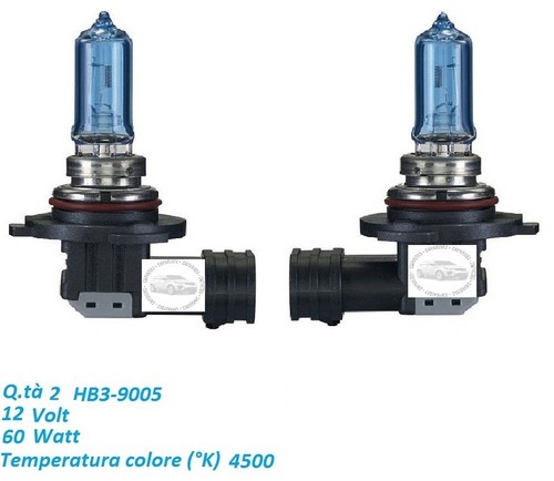 Set lampade hb3 12v 60w - hb3, plasma