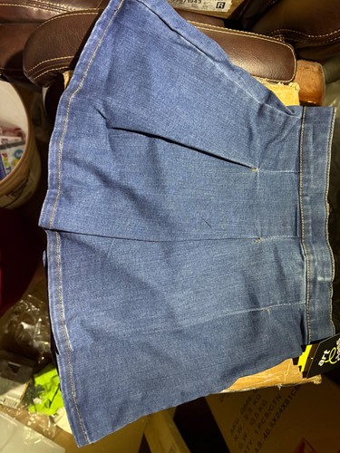 Minigonna regolabile denim - minigonna, in