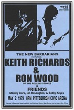 POSTER CONCERTO KEITH RICHARDS