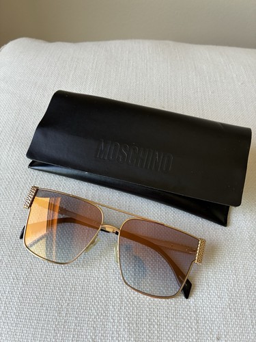 Occhiali sole moschino oro - da,