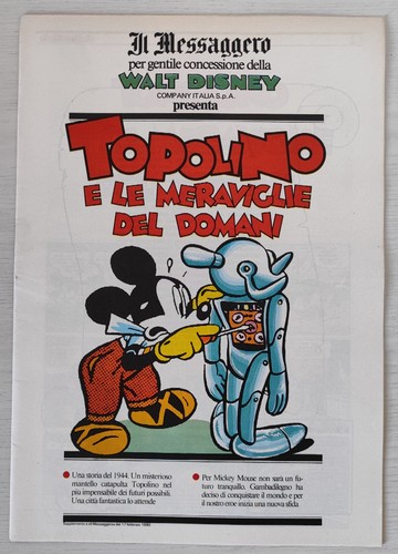 Walt disney messaggero - disney, il