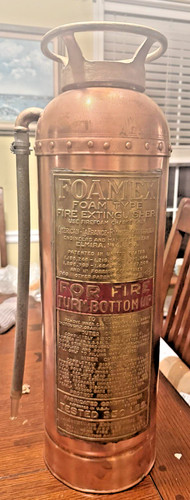 Estintore vintage foamex - foamex,