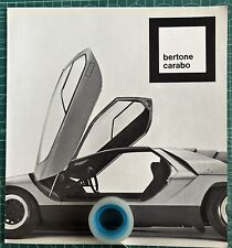 Rara Pubblicità ALFA ROMEO CARABO Bertone del 1968