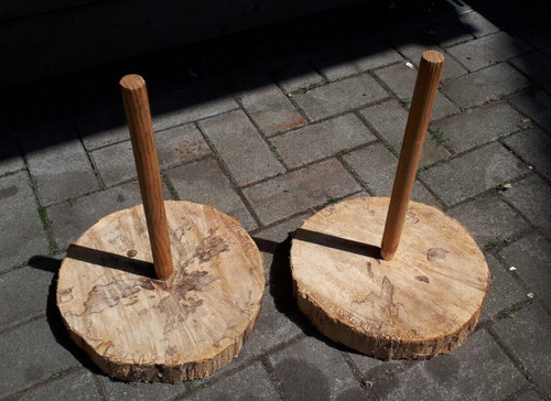 Supporto didgeridoo legno - supporto, in