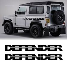 Adesivi Stickers laterali posteriori per Land Rover Defender fuoristrada 4x4