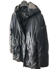 Giacca Peuterey Nera con Cappuccio Bambina 8 Anni - Perfette Condizioni