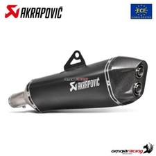 Terminale scarico Akrapovic omologato titanio nero BMW F800GS / Adventure 2017