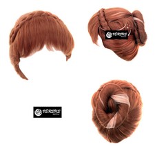 Simile Frozen Anna 2 Parrucca