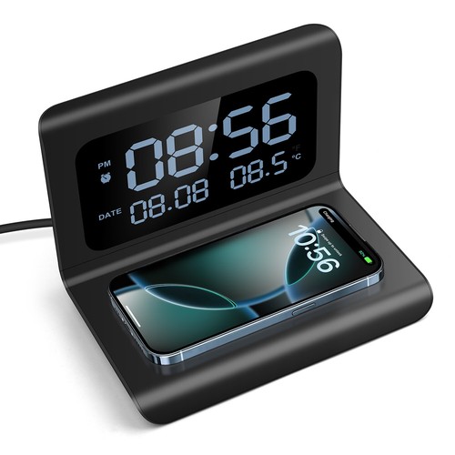 Digital alarm clock - digital, with
