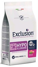 Exclusion Hypoallergenic Maiale e Piselli, Alimento per Cani, 2 kg SMALL