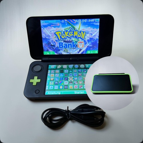 New nintendo 2ds nero verde - nintendo, xl