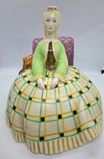 Vintage Italian Ceramic Lenci Figurine 1930