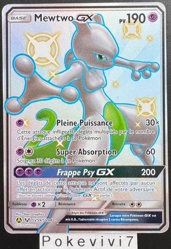 Carte pokemon mewtwo sv59 - carte, sv59/sv94