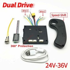 Monopattino Elettrico Doppio Motore ESC Upgrade Fai da Te Kit Longboard Control con