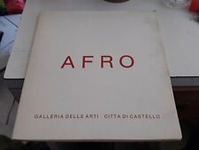 afro basaldella omaggio 1985 galleria delle arti città di castello cataloghino 
