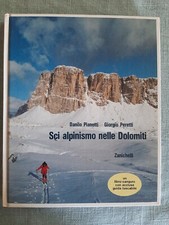 Sci alpinismo nelle dolomiti - sci,