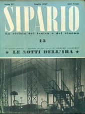 SIPARIO. 15/LUGLIO 1947