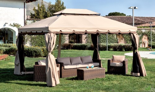 Gazebo alluminio adventure - alluminio,