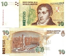 Argentina 10 pesos ND [2013]