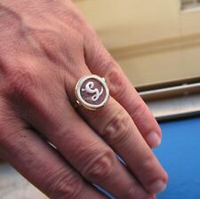 Anello Cammeo Conchiglia Intagliata Vittoriana ITALIA MISURA 7 Viaggio 