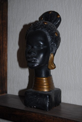 Tete buste femme africaine - tete,