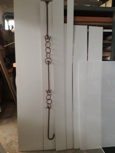 Antica catena camino 200cm - da,