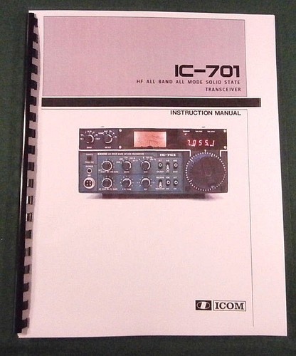 Icom 701 manuale - icom,