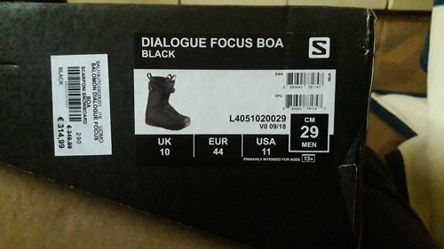 Scarponi snowboard focus boa