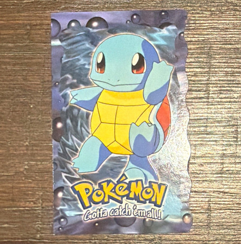 Topps squirtle foil pokemon - topps,