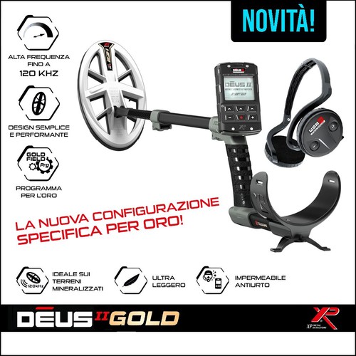 Metal detector deus gold - detector, ii