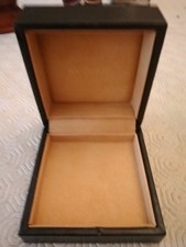 Bulgari  Scatola In Pelle Nera  Vedi Foto  Scatola N. 3