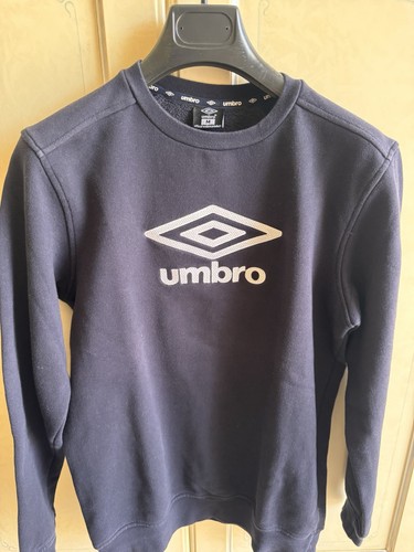Felpa umbro girocollo blu - umbro,