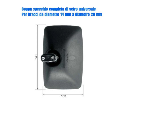 Specchio vetro universale - universale, per