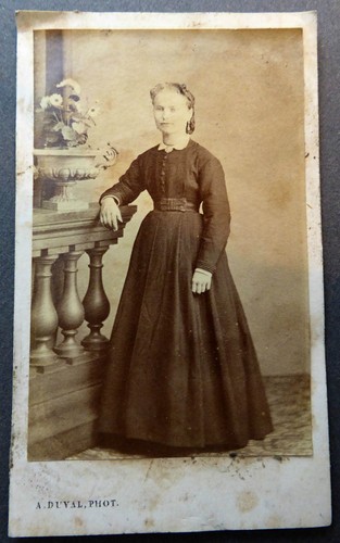 Foto antica cdv - cdv, xix
