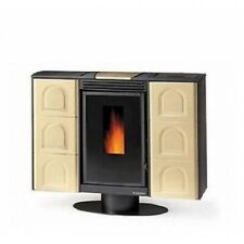 STUFA A PELLET DAL ZOTTO FRIDA 8KW 200 MT CANALIZZATA COLORE PERGAMENA OFFERTA