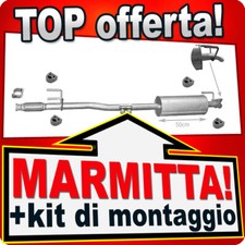 Scarico Completo per VW CRAFTER 2.5 TDI 2E 2F 30-35-50 dal 2006 Marmitta