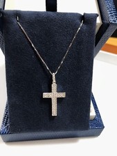 CROCE ORO BIANCO 18KT E