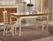 TAVOLO LEGNO BICOLORE