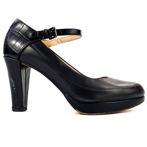 Clarks mary jane tacco nero - clarks,