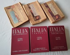 TOURING - GUIDE BREVI ITALIA TRE VOLUMI NELLA CONFEZIONE ORIGINALE ABBONATI!