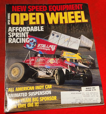 OPEN WHEEL MAGAZINE.   VOL 12  #3 ,  MARCH   1992.     4w6