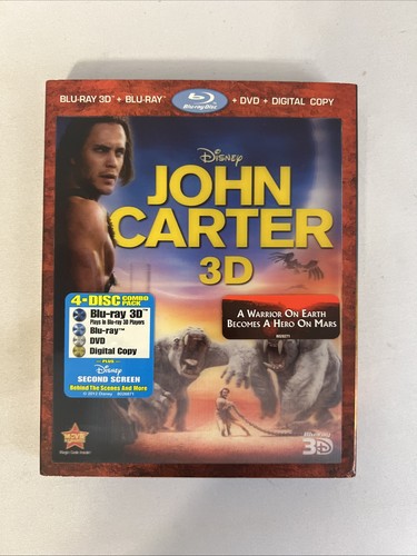 John carter 2012 blu ray - john,
