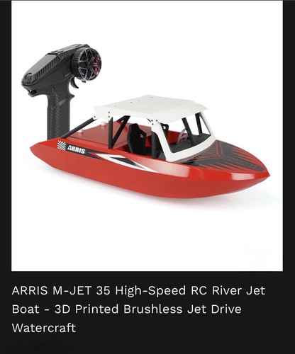 Jet boat rtr ad - rtr, alta