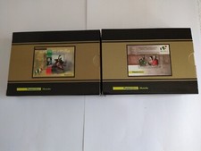 Italia 2011 foglietti lamina argento dedicati a Vittorio Emanuele II e Garibaldi