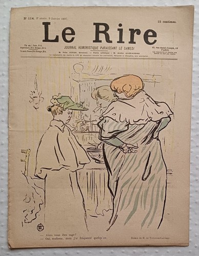 Rire janvier 1897 dessin - c1,