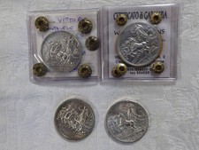REGNO D' ITALIA LOTTO DI 4 MONETE DA 2 LIRE DI  VARIE DATE E DI OTTIMA QUALITA'
