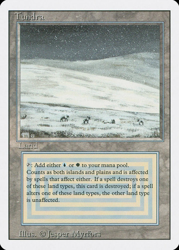 Mtg tundra edizione - mtg, lp