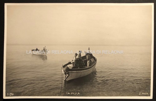 Cartolina varazze pesca a - cartolina,